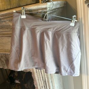 Amazon grey tennis pleated skirt, medium